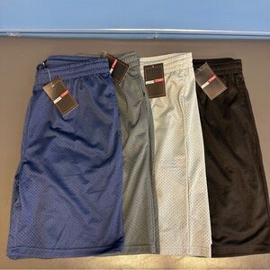 Jump Start Men’s Lightweight Moisture Wicking Men’s Shorts Lot of 4 SZ S